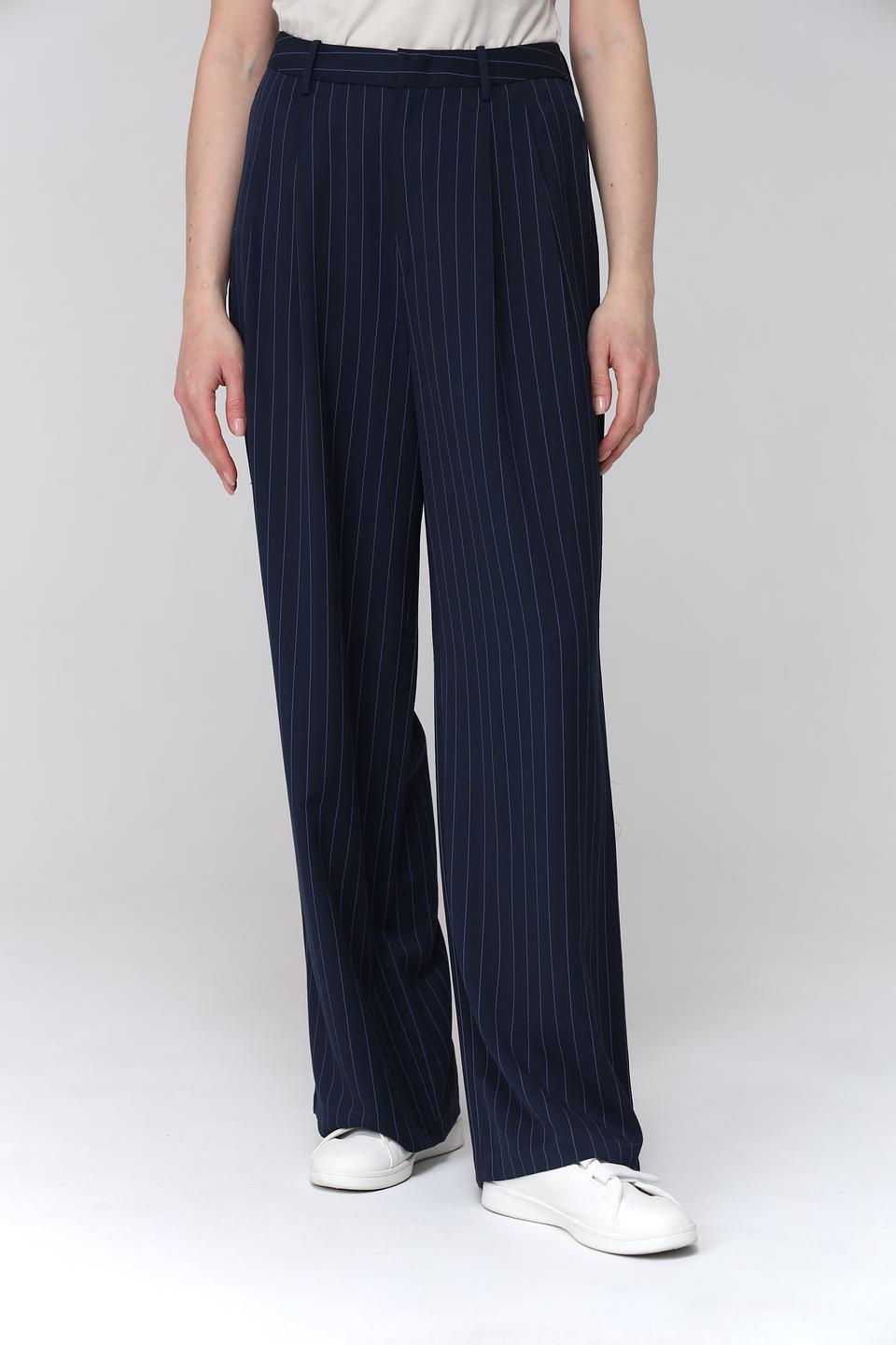 Брюки клёш Tom Tailor в полоску