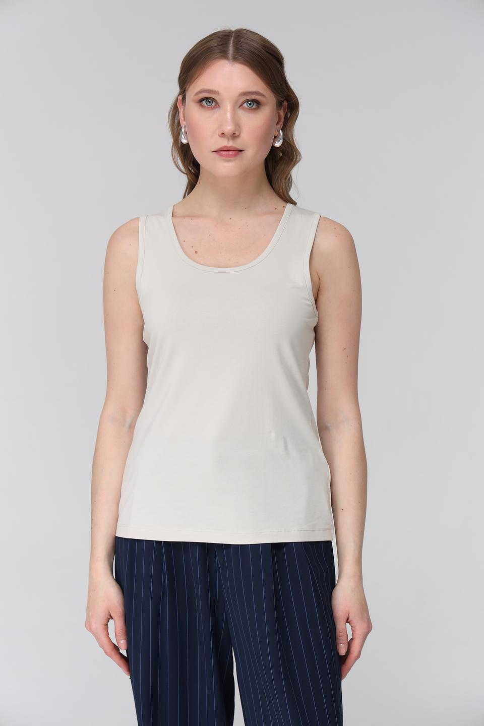 Топ Marc O Polo бежевый