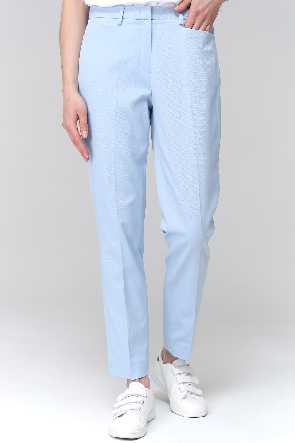Брюки классические MORE and MORE голубые