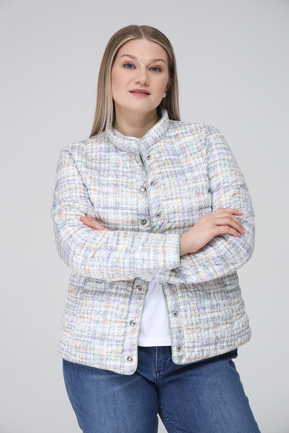 Куртка Lebek стеганая мятная