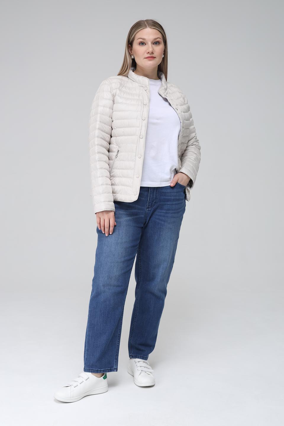 Куртка Lebek стеганая бежевая
