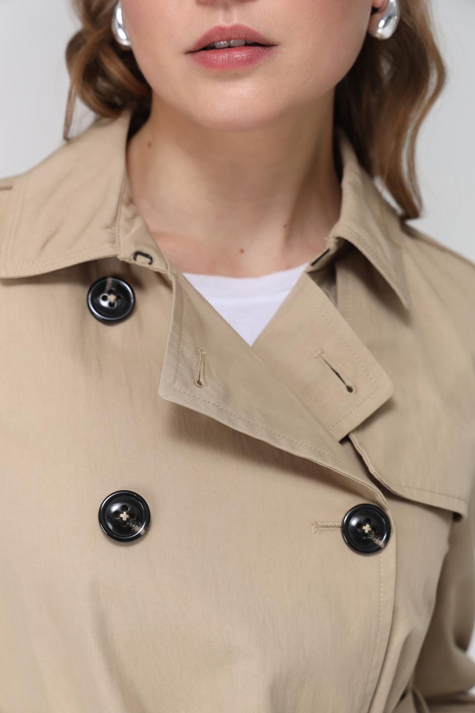 Плащ White Label бежевый