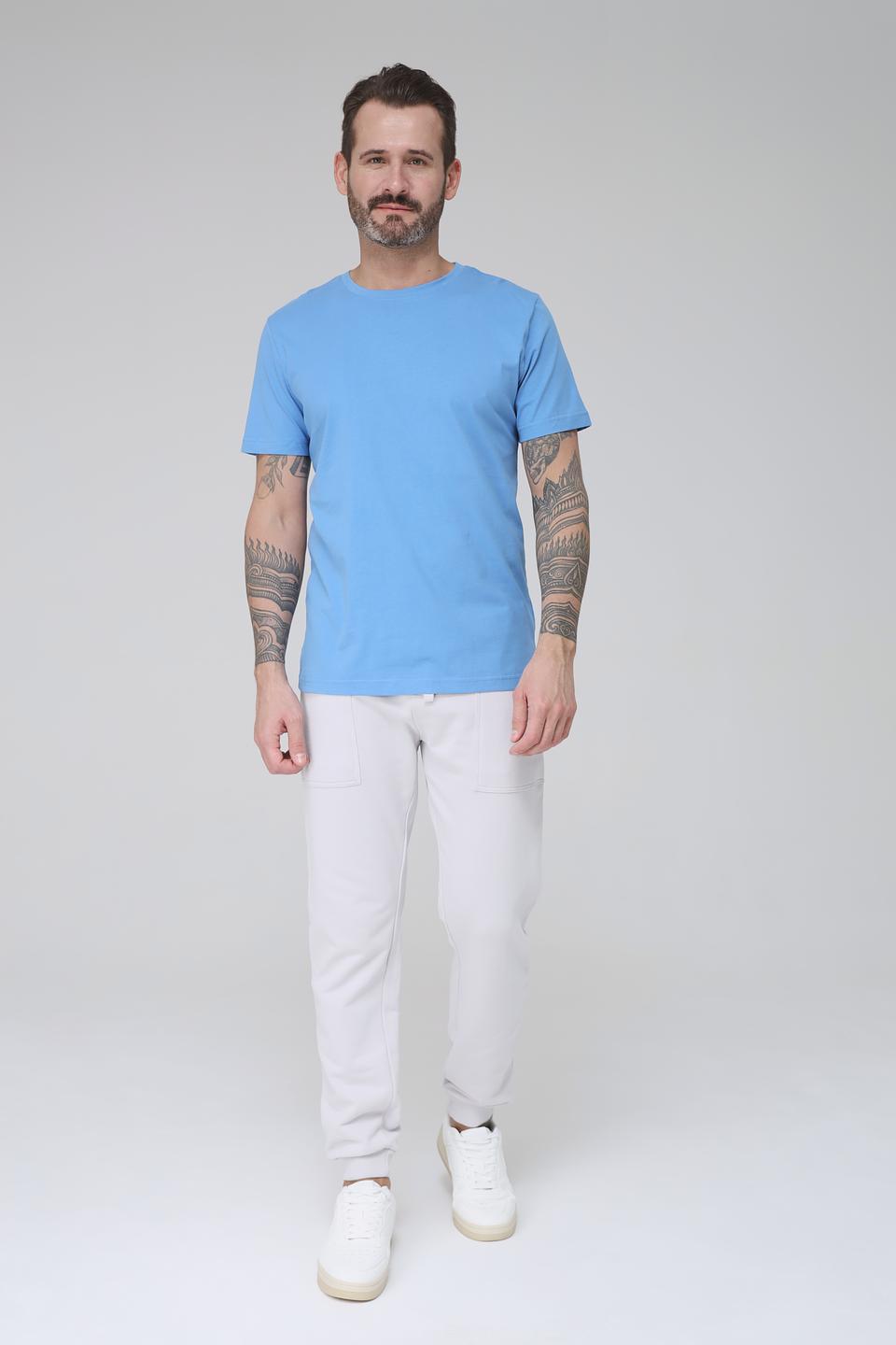 Футболка Basefield голубая