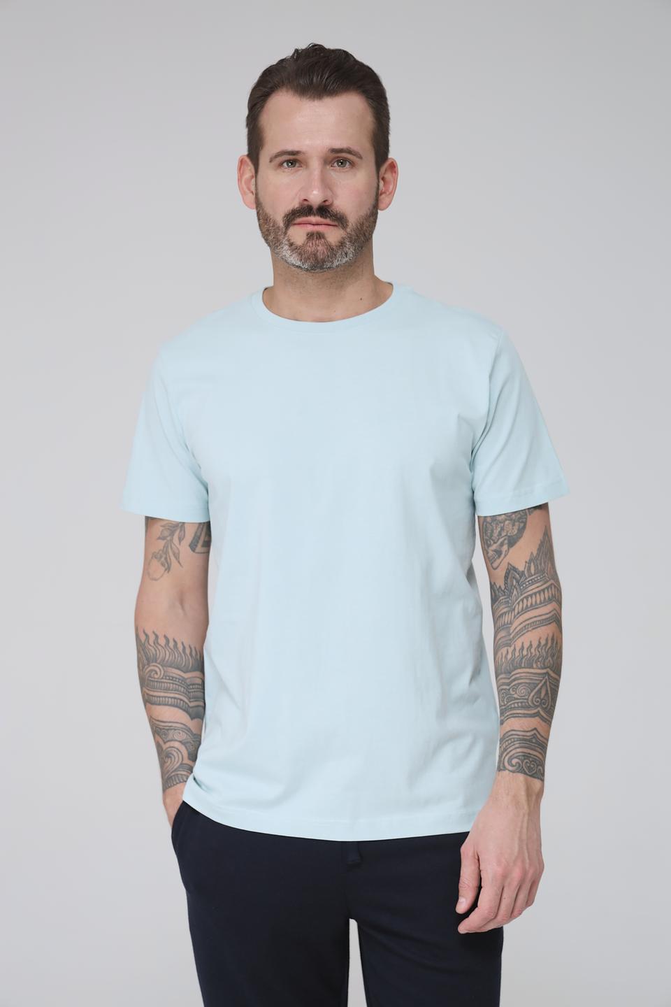 Футболка Basefield голубая