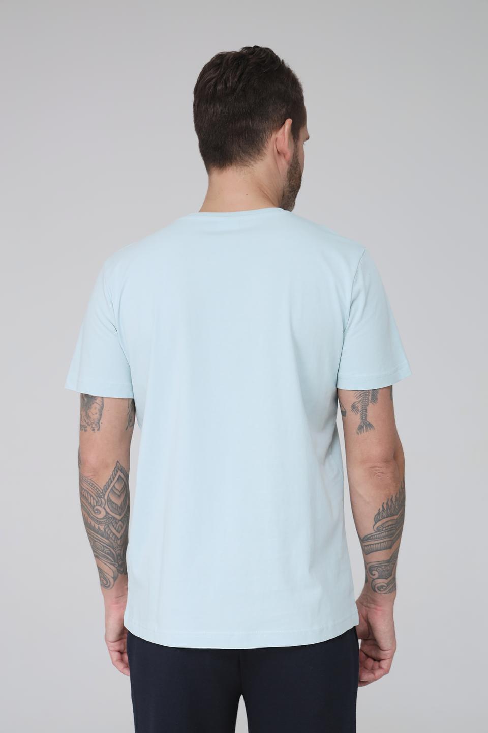Футболка Basefield голубая