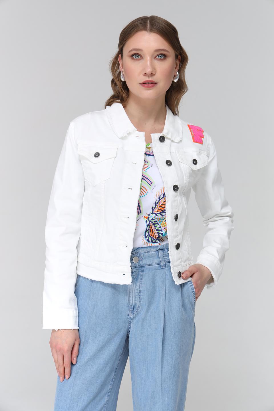 Куртка джинсовая Frieda and Freddies белая