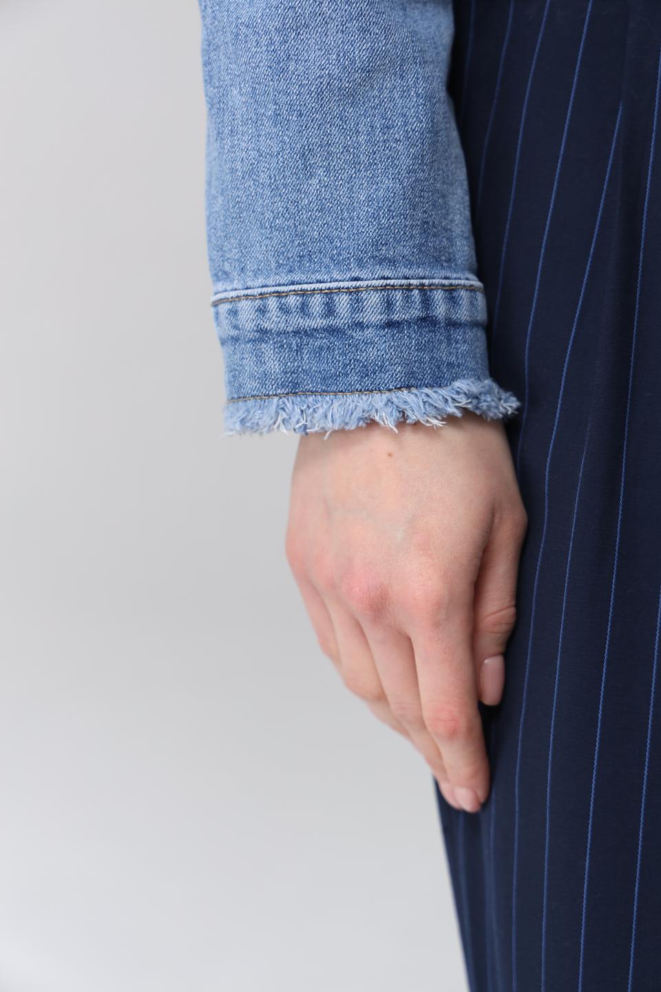 Куртка джинсовая Frieda and Freddies с нашивкой