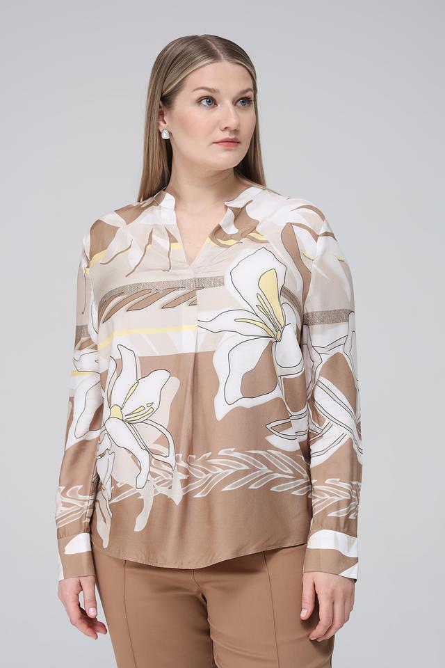Блуза Frank Walder с цветочным принтом