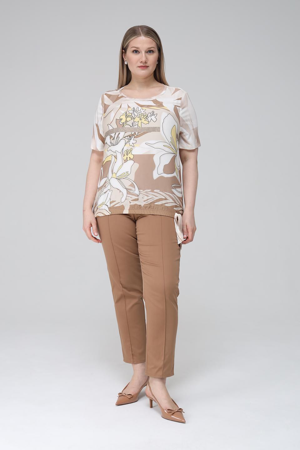 Блуза Frank Walder с цветочным принтом