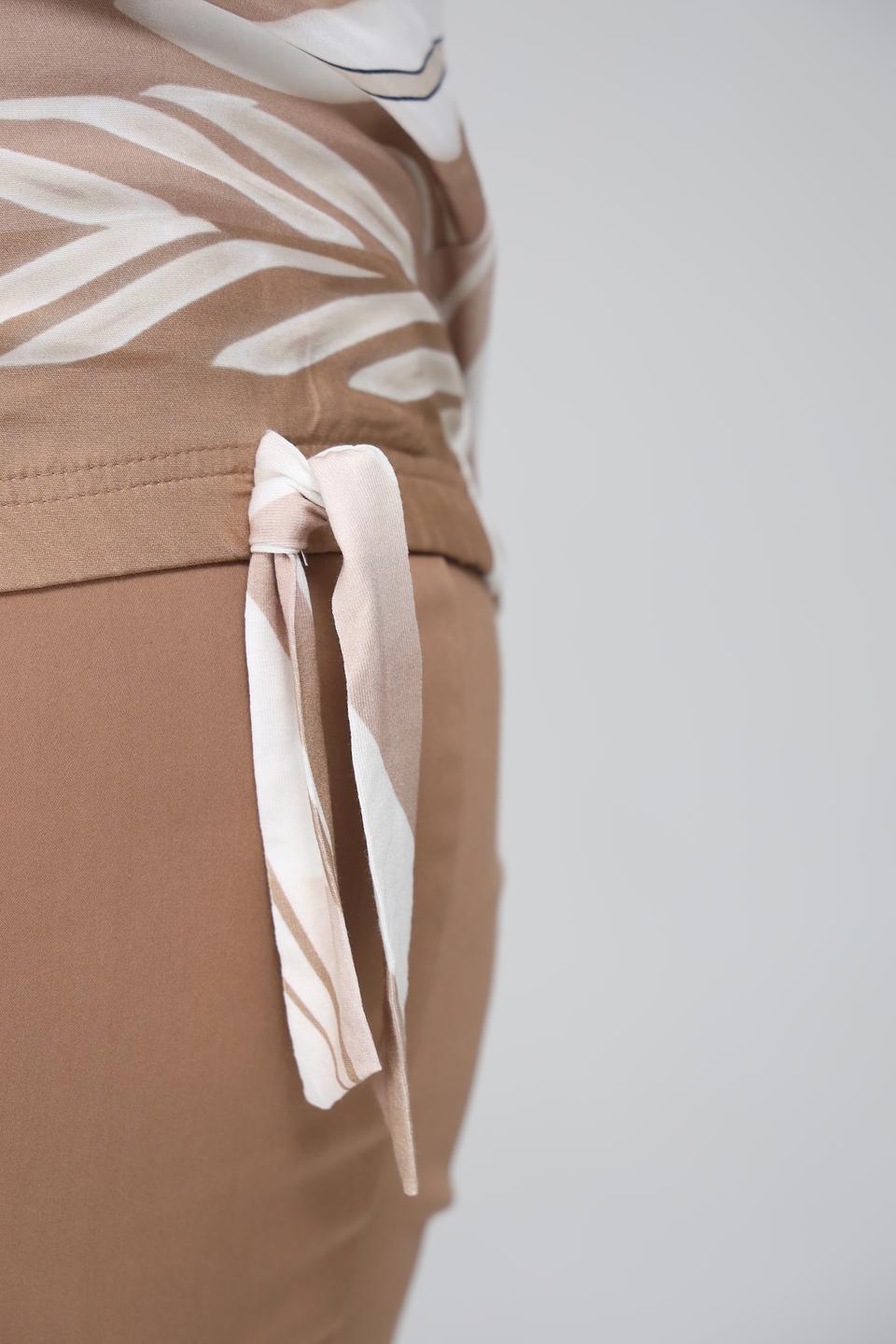 Блуза Frank Walder с цветочным принтом