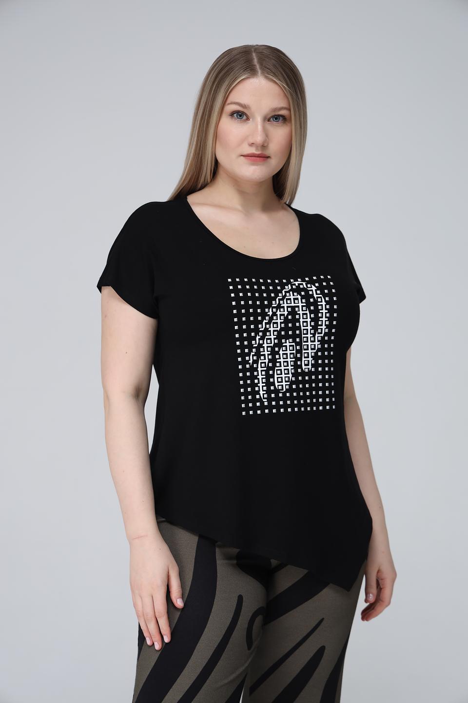 Футболка Doris Streich с принтом