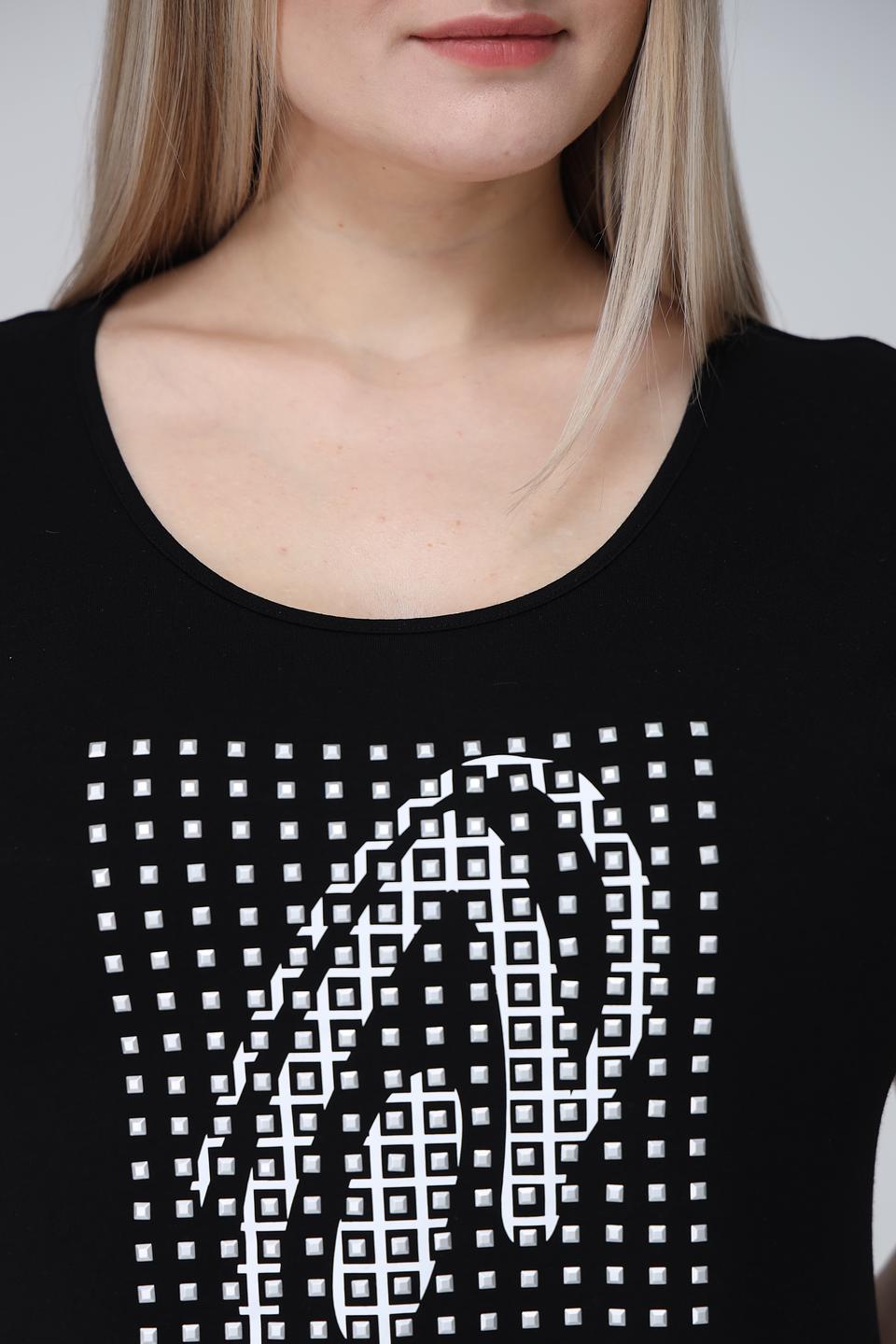 Футболка Doris Streich с принтом