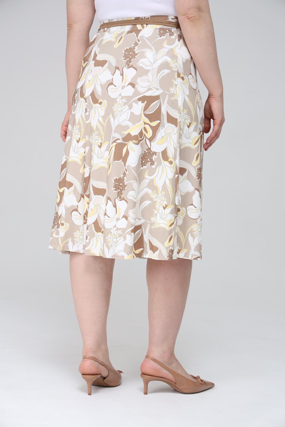 Юбка Frank Walder с цветочным принтом