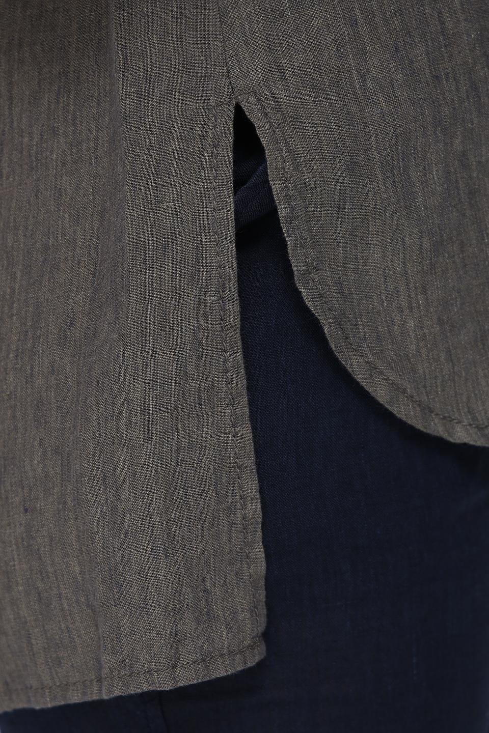 Блуза Doris Streich хаки с планкой