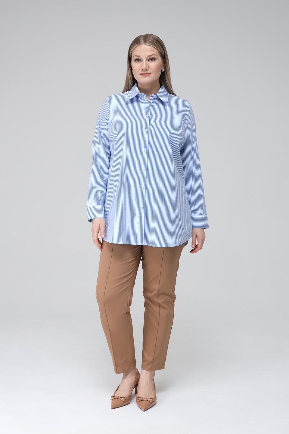 Рубашка Via Appia в полоску