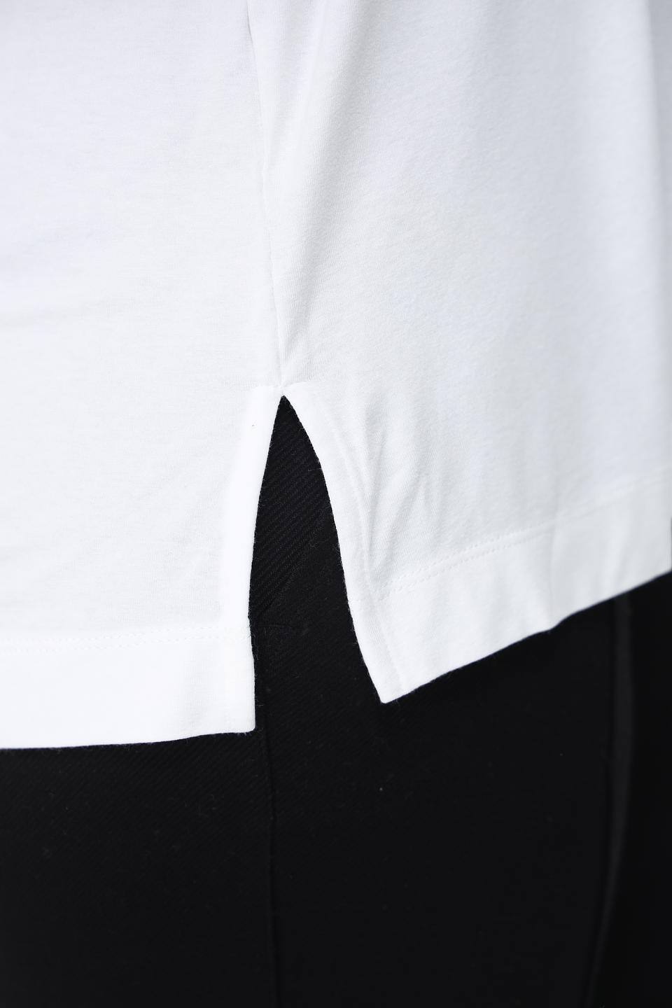 Футболка Frapp с принтом белый