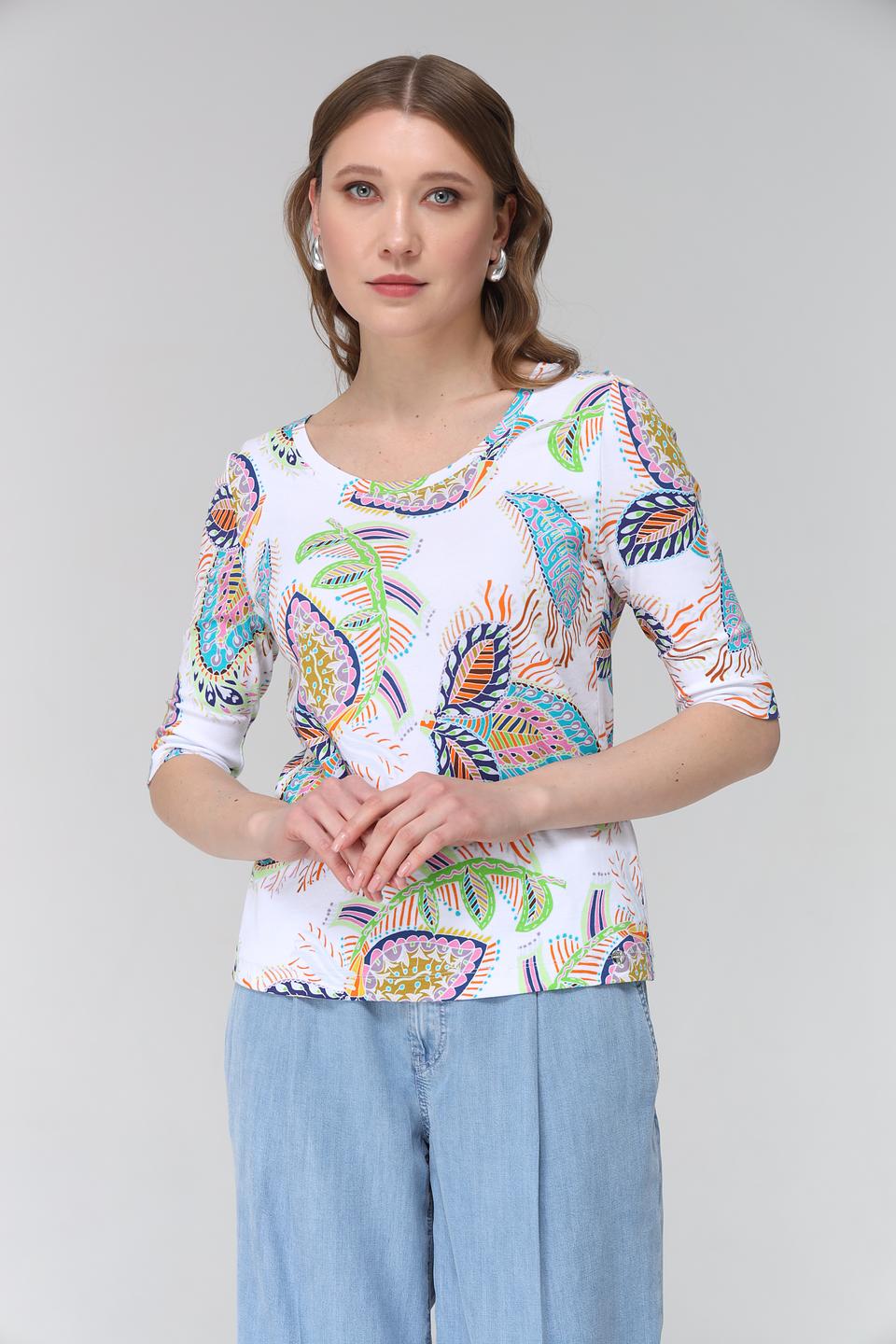 Футболка Marc Cain с принтом