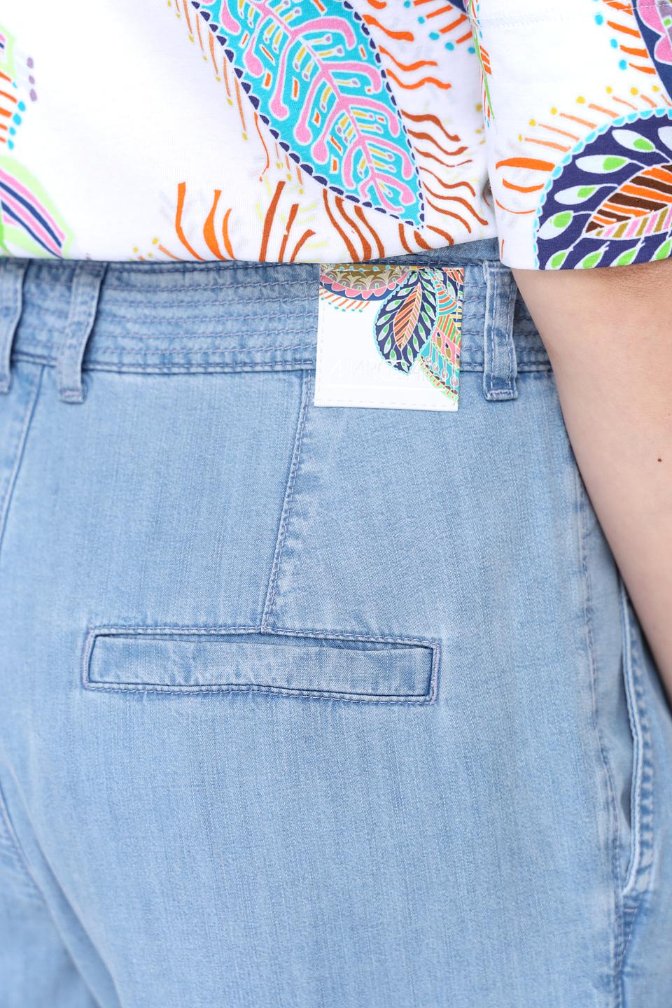 Брюки клёш Marc Cain светло-голубые