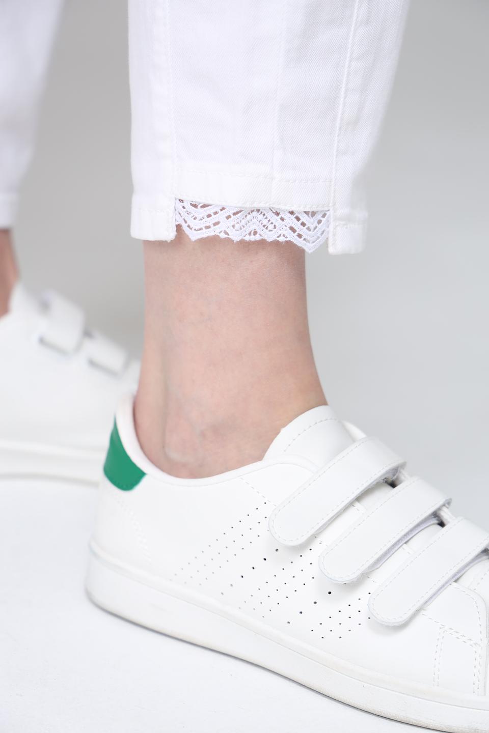 Джинсы Marc Cain белые прямые