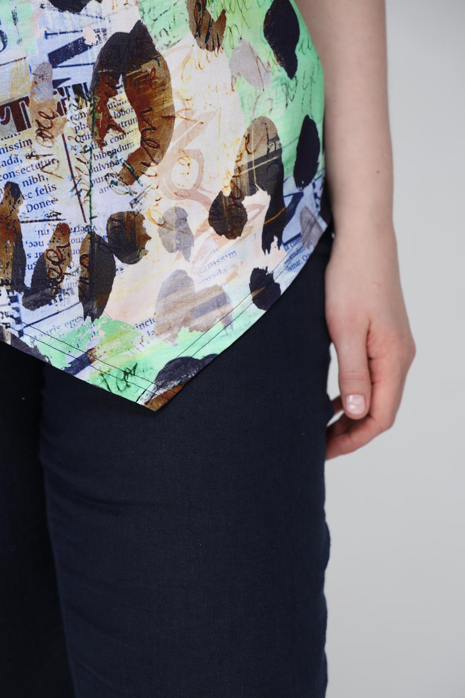 Футболка Doris Streich с принтом