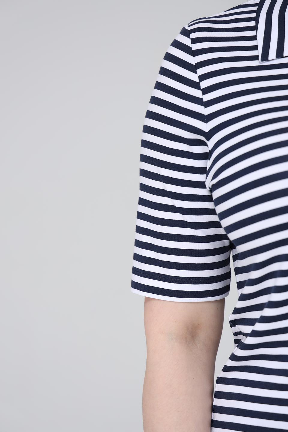 Футболка-поло Rabe collection в полоску