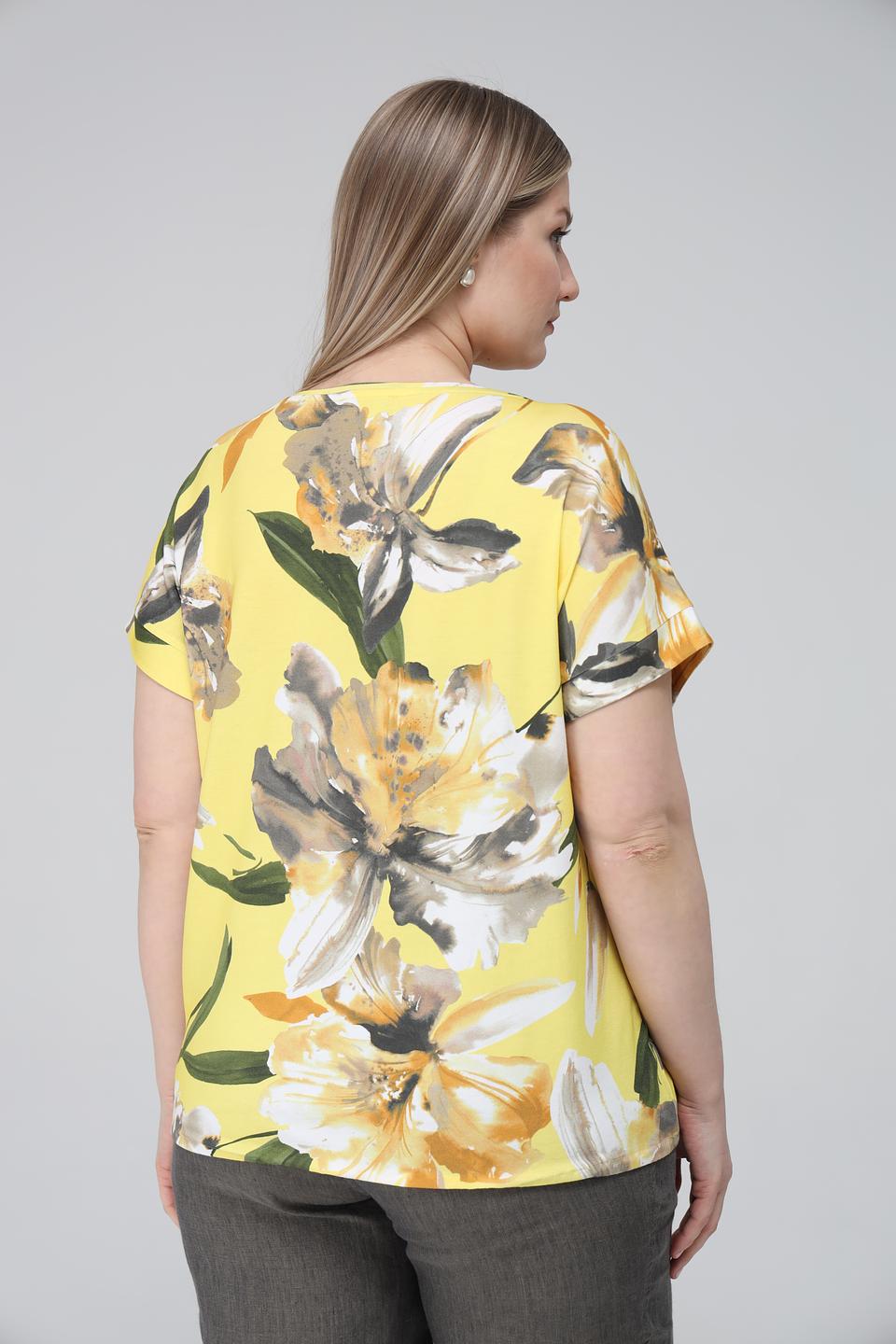 Футболка Monari с цветочным принтом