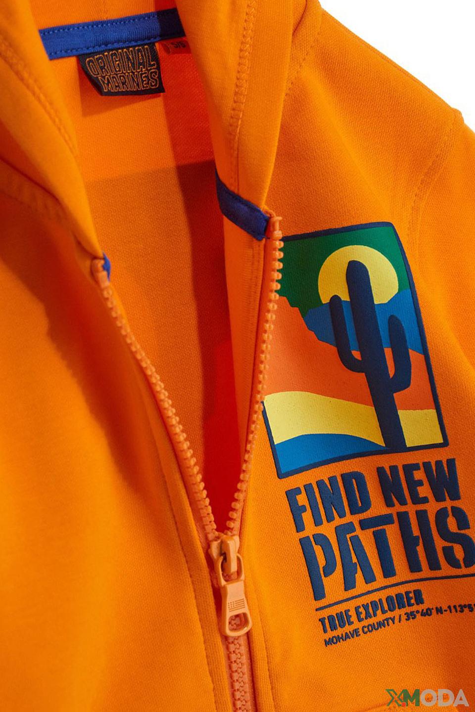 Толстовка Original Marines оранжевая