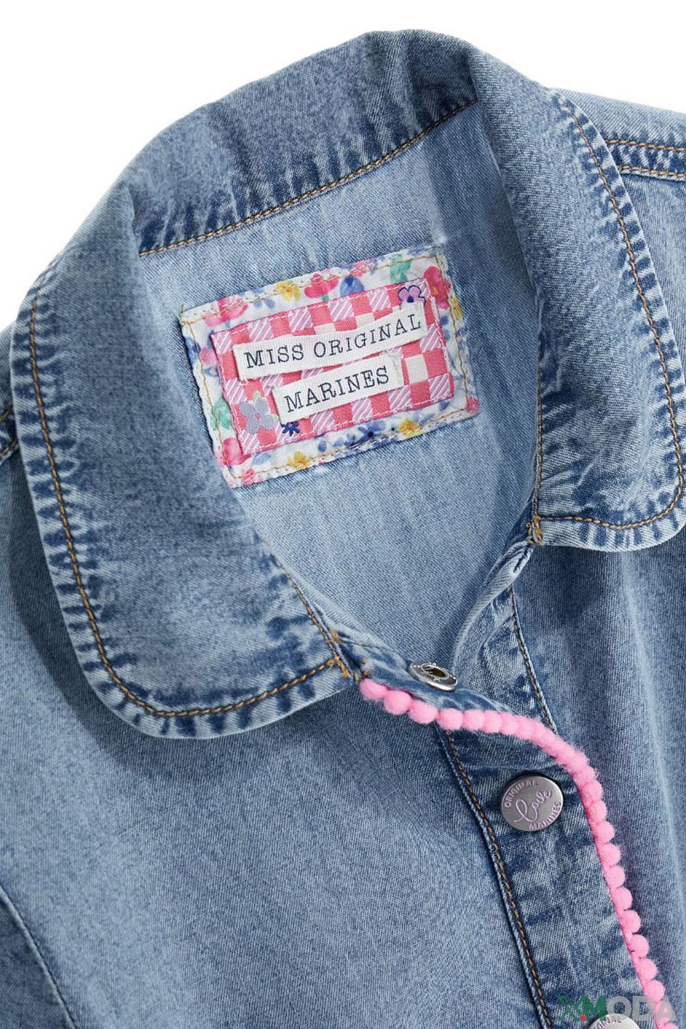 Комбинезон джинсовый Original Marines с вышивкой