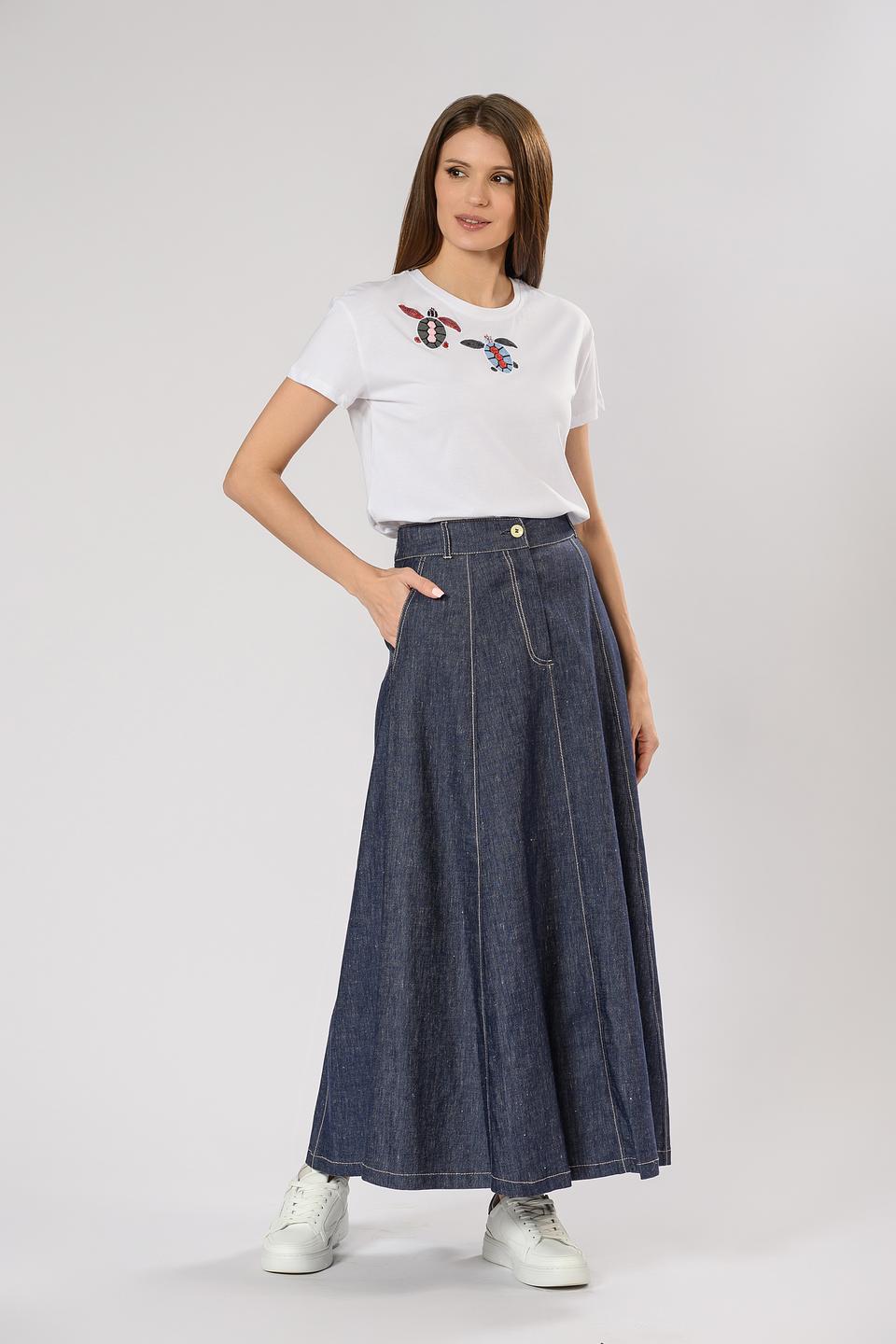 Юбка Penny Black джинсовая макси