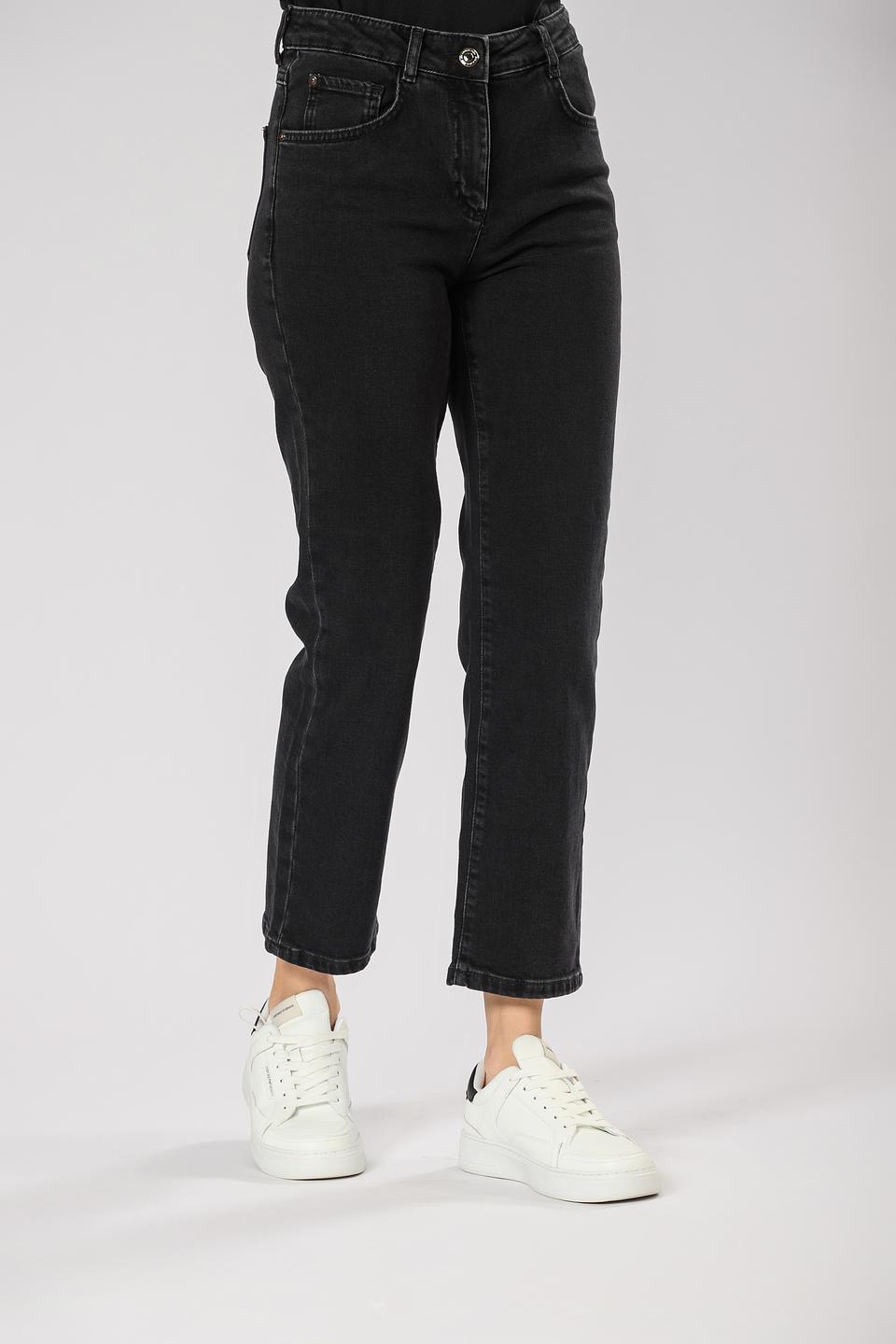 Брюки Penny Black Grey прямые черные