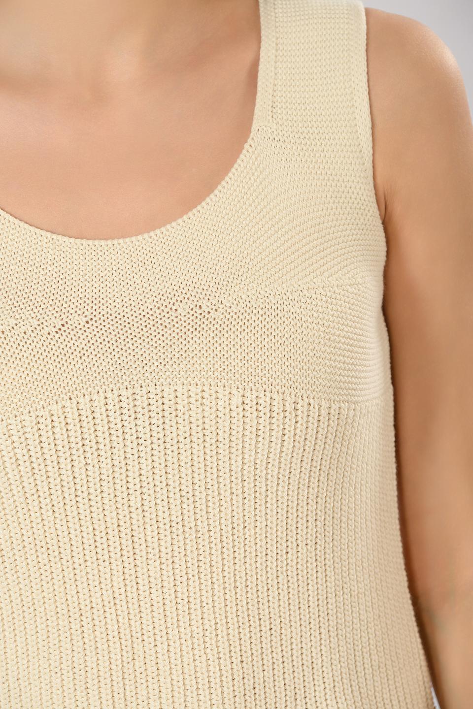 Жилет Penny Black Grey вязаный бежевый