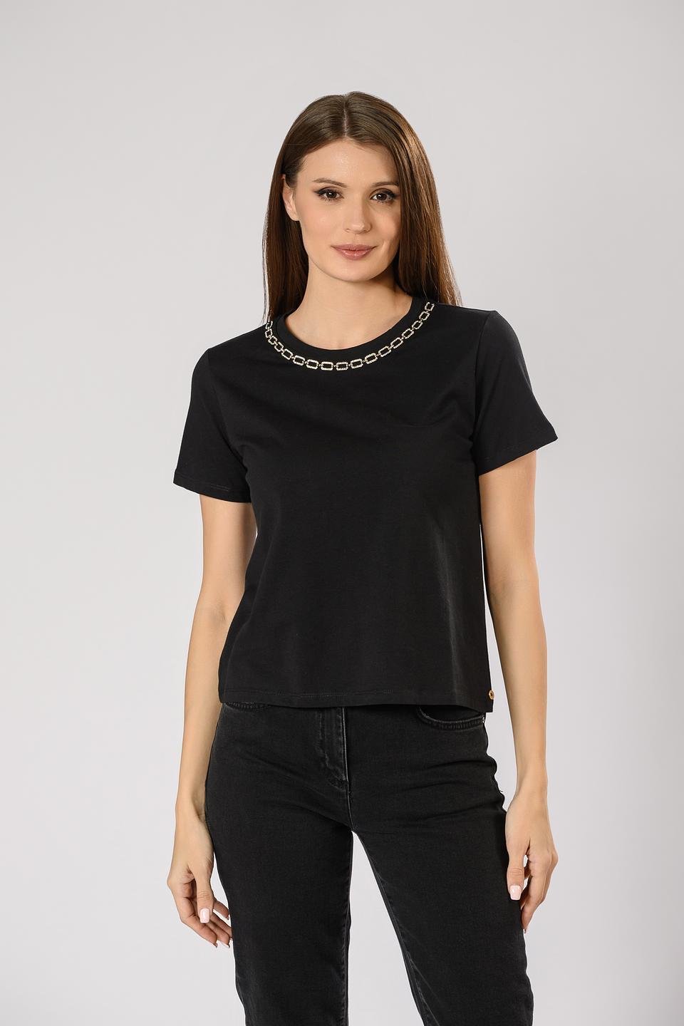 Футболка Penny Black Black с цепью