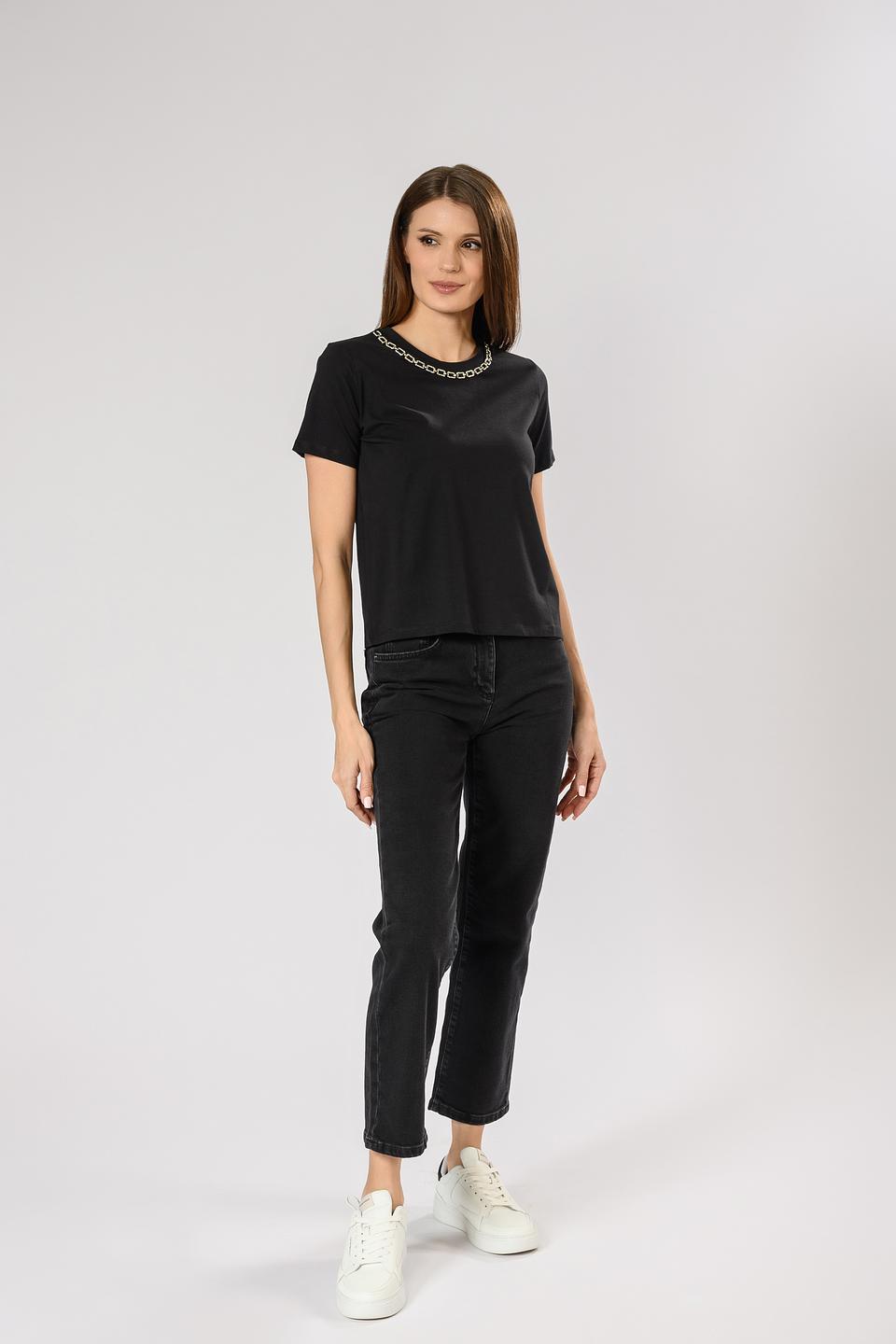 Футболка Penny Black Black с цепью