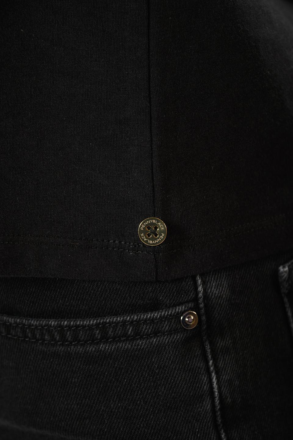 Футболка Penny Black Black с цепью