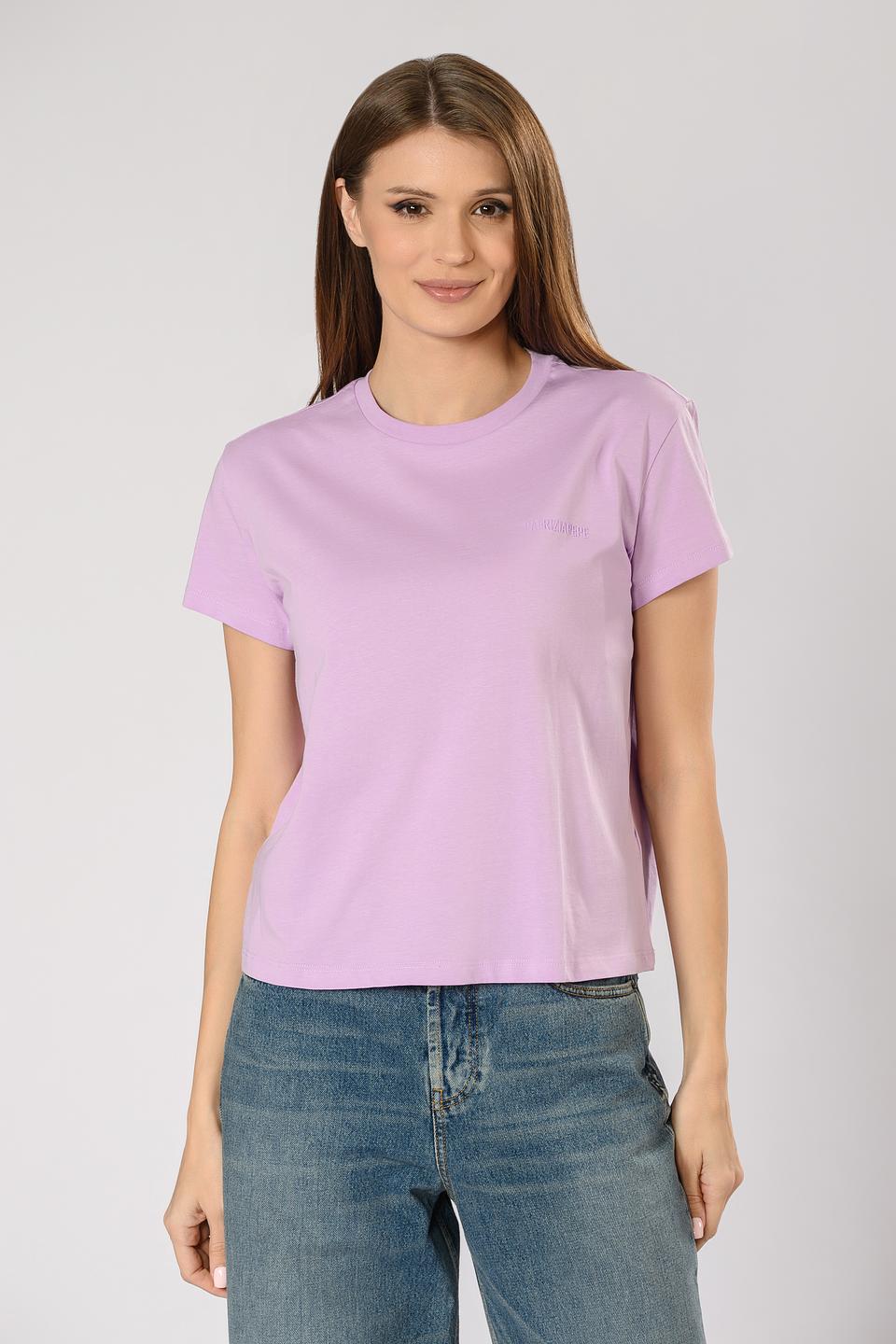 Футболка Patrizia Pepe жен. сиреневая