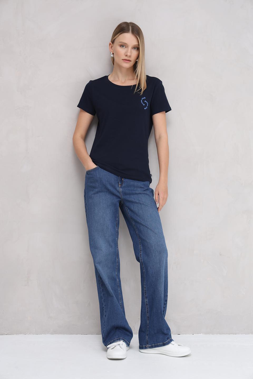 Футболка Tom Tailor denim синяя