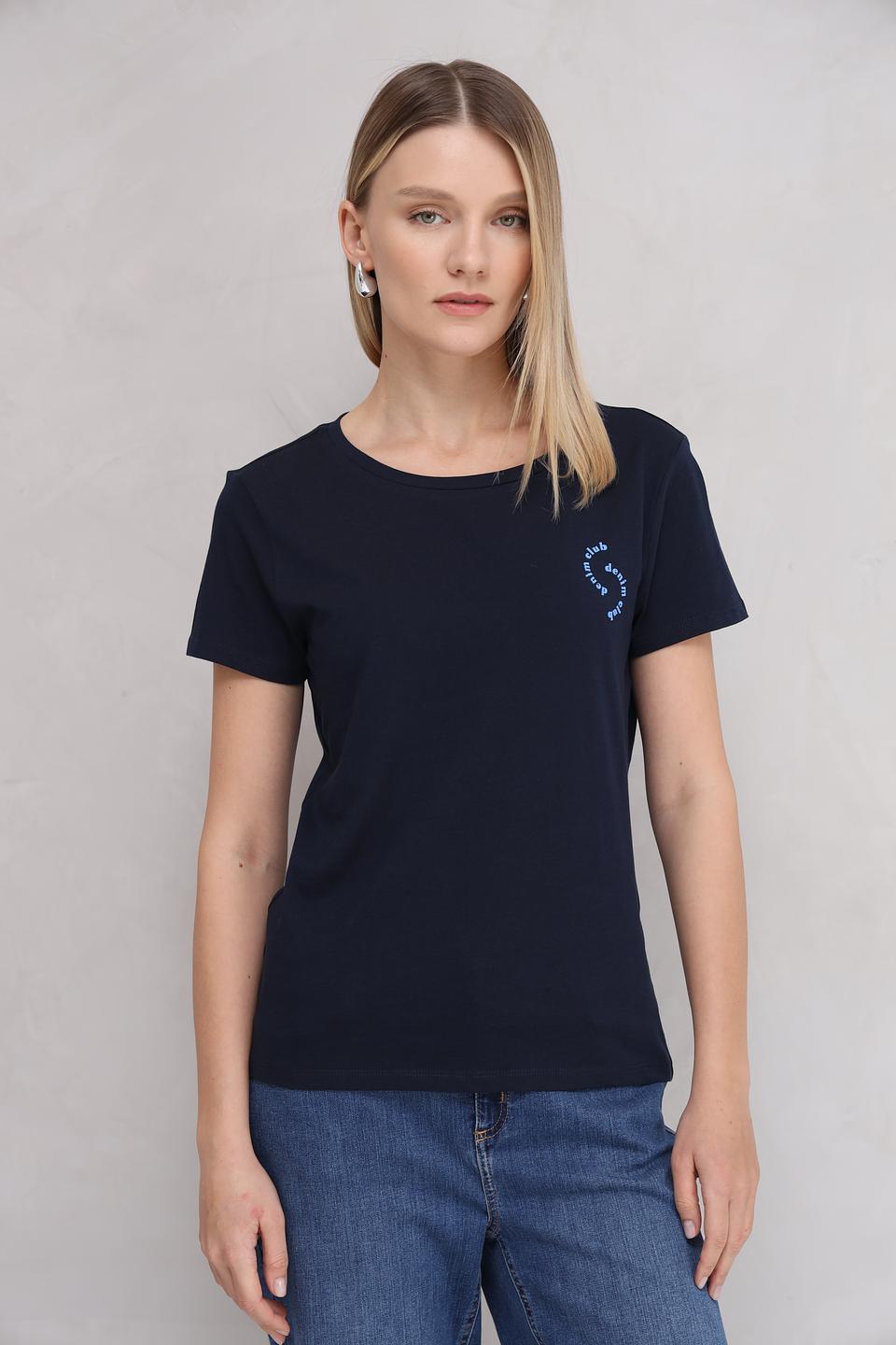 Футболка Tom Tailor denim синяя