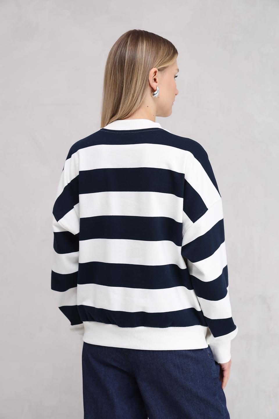 Пуловер Tom Tailor в полоску