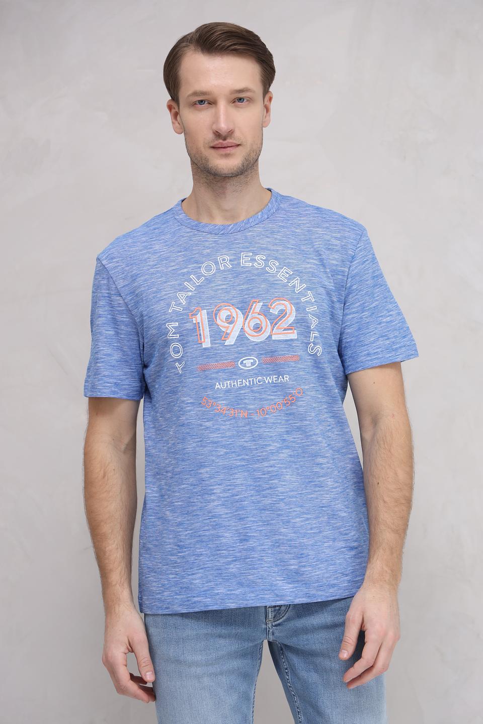 Футболка Tom Tailor essentials голубая