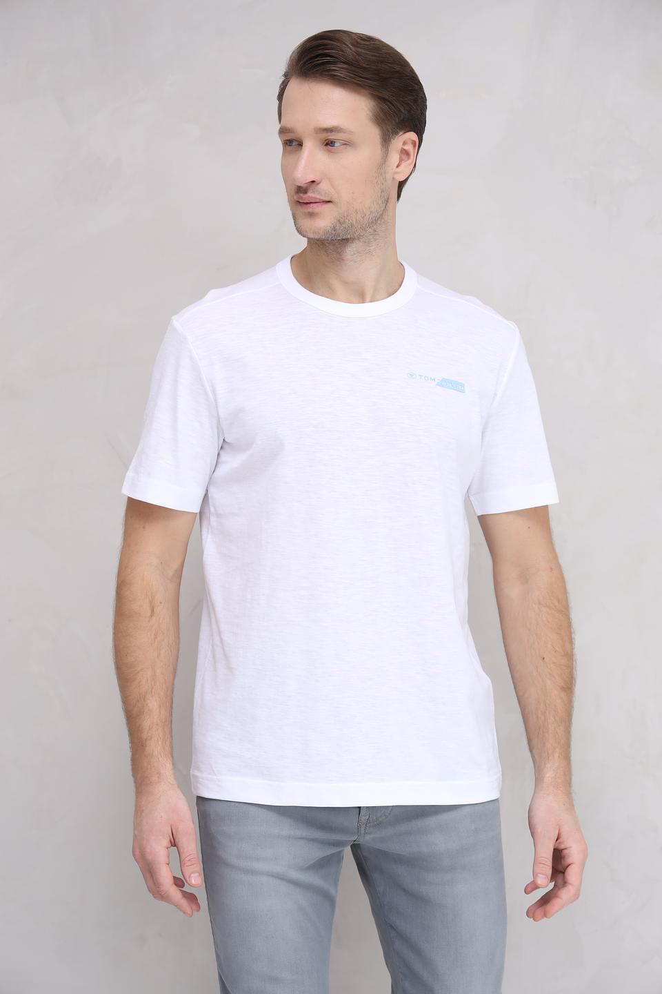 Футболка Tom Tailor basic белый