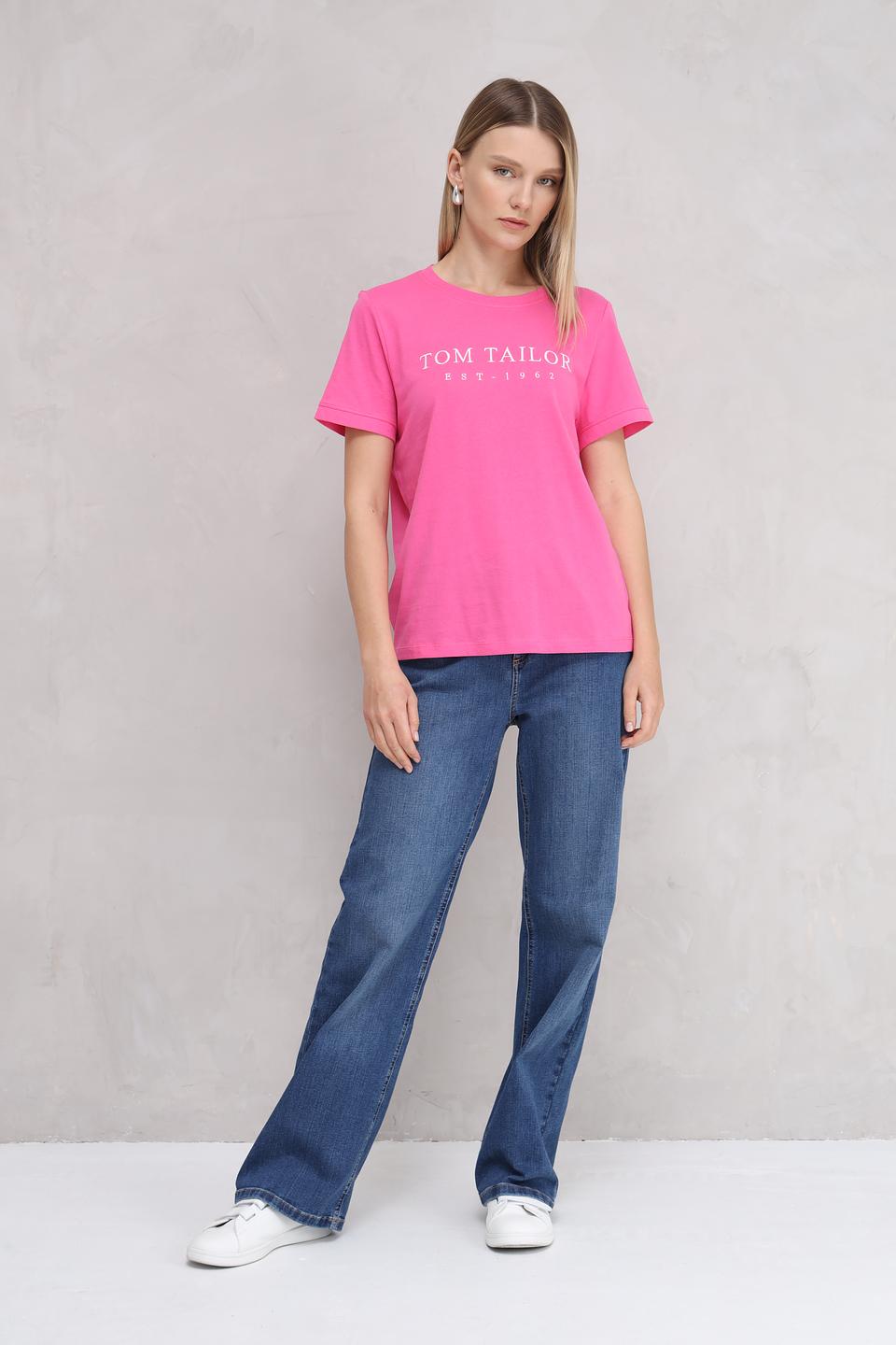 Футболка Tom Tailor фуксия