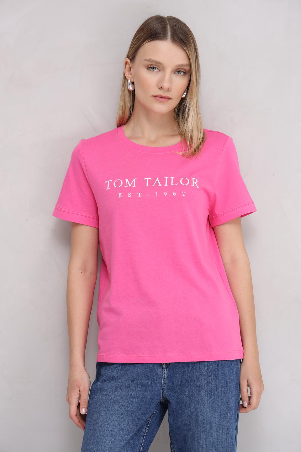 Футболка Tom Tailor фуксия