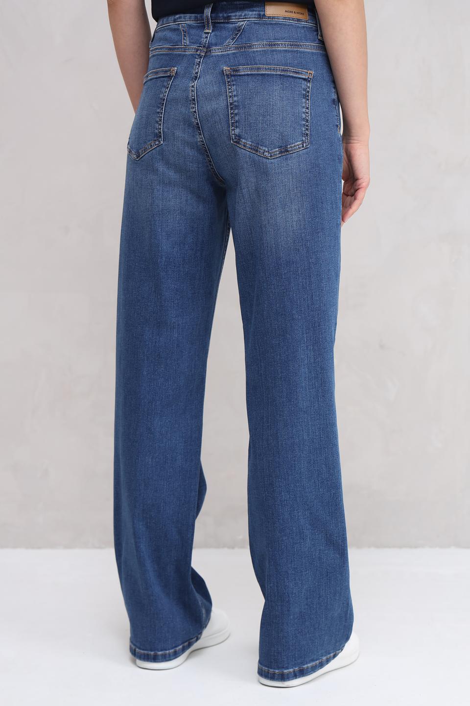 Джинсы MORE and MORE классические синие