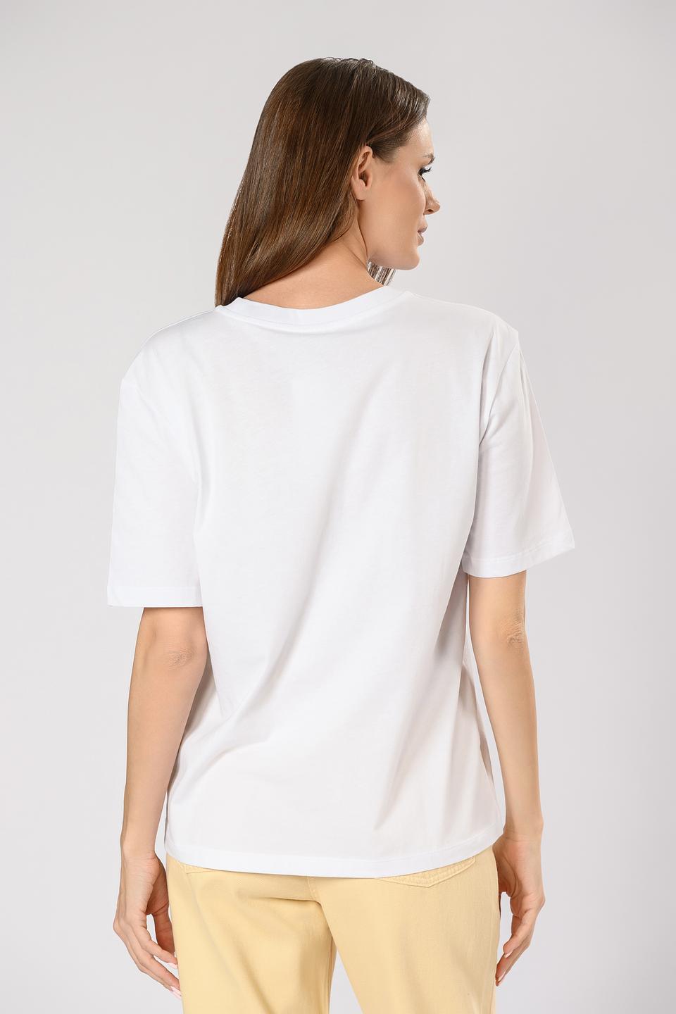 Футболка Patrizia Pepe жен. белая