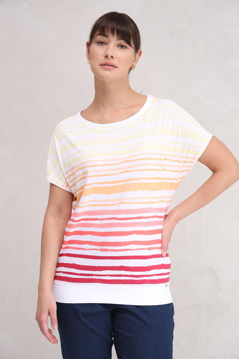 Футболка Time Zone в полоску