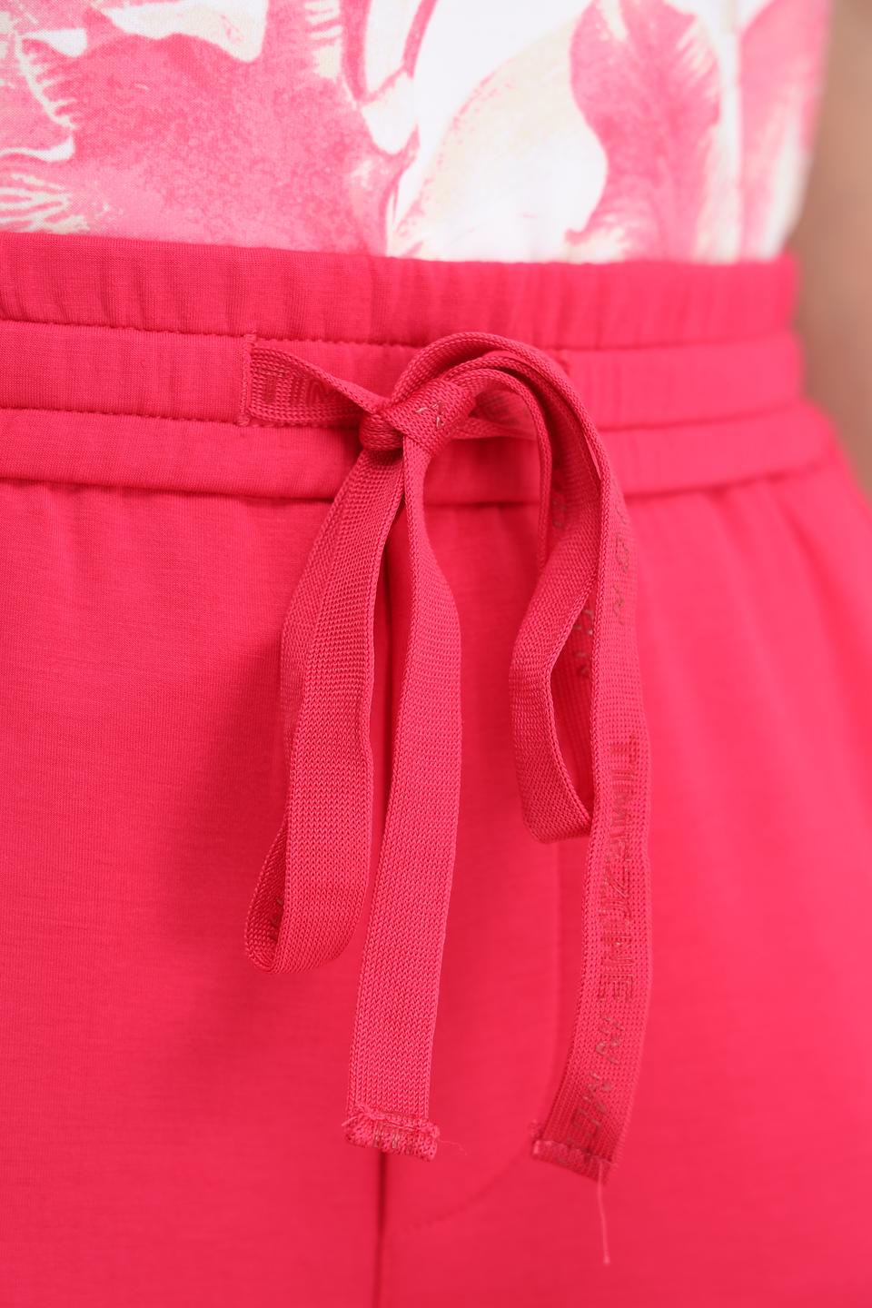 Брюки Time Zone кюлоты малиновые