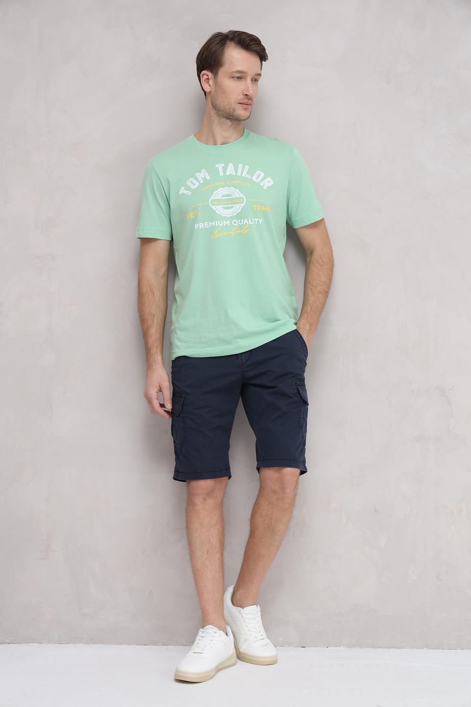 Шорты Time Zone карго тёмно-синие