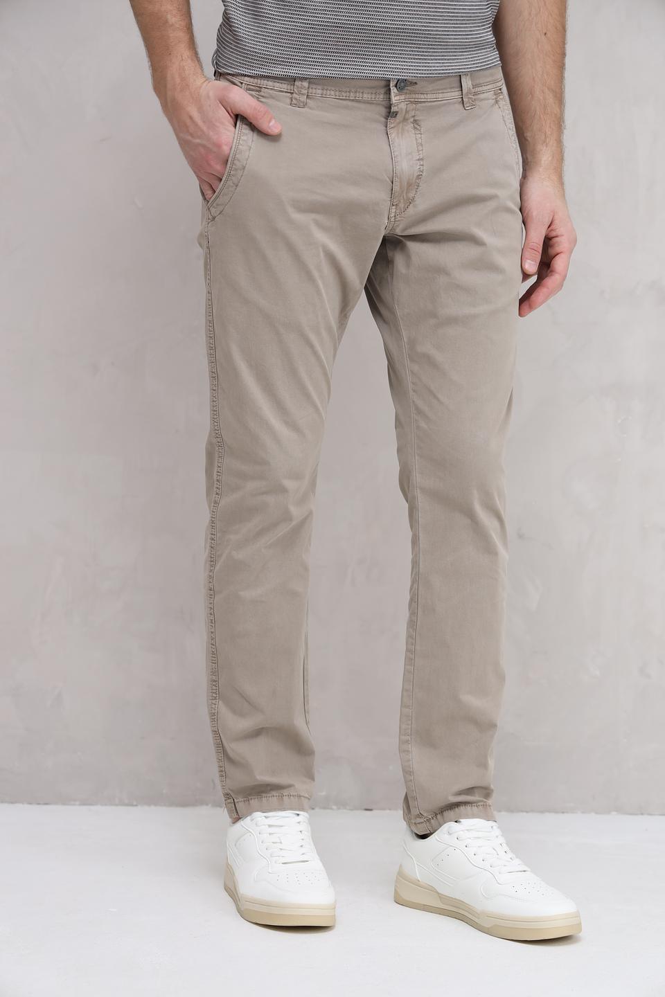 Брюки Time Zone чинос бежевые