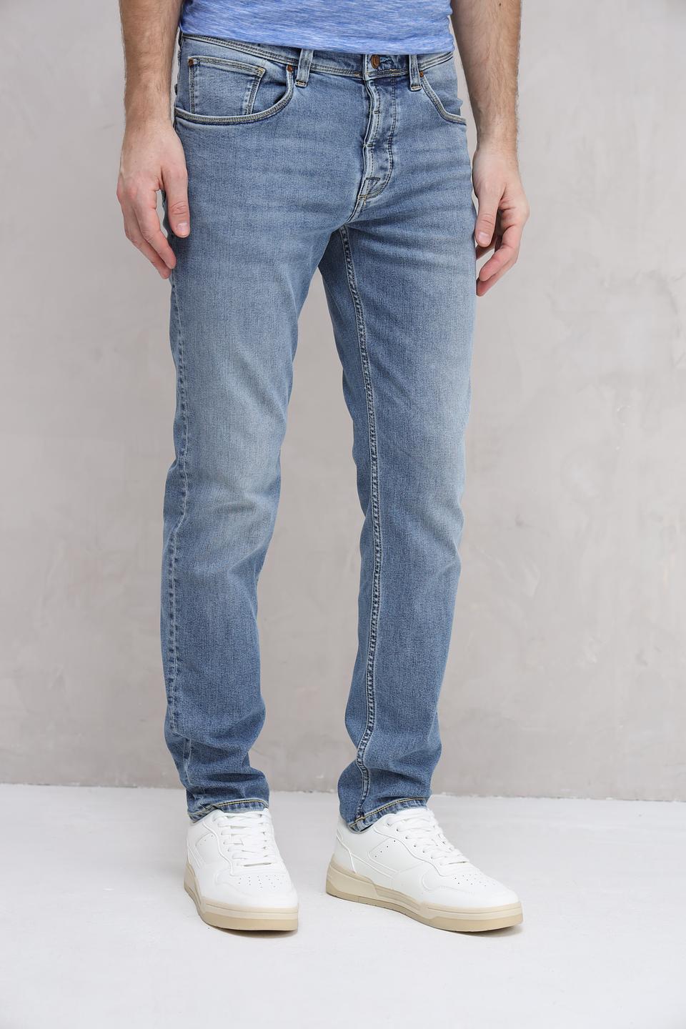 Джинсы Bugatti Slim Fit голубые