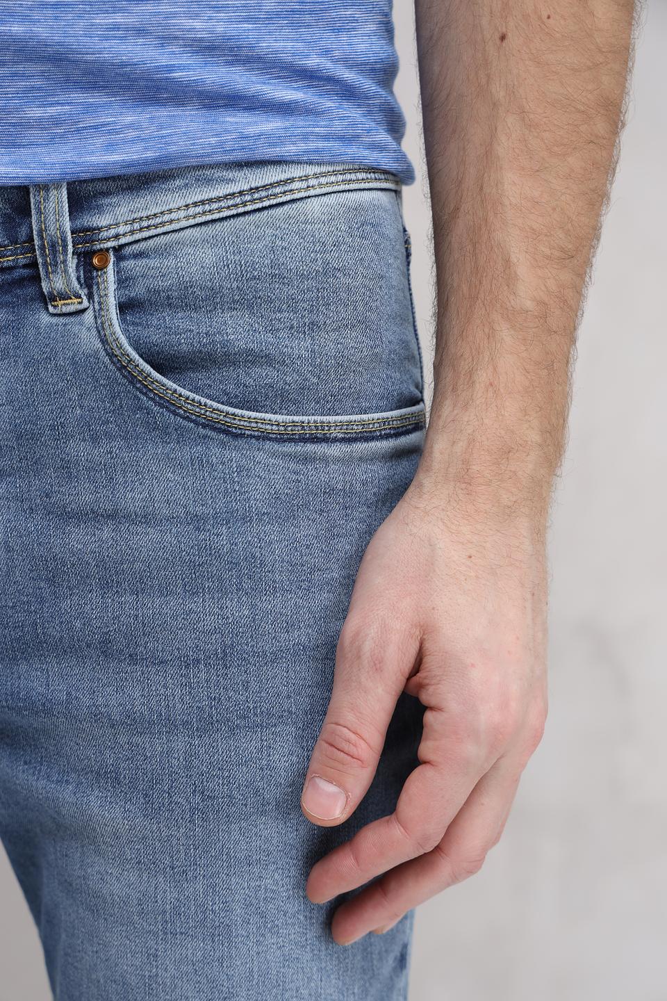 Джинсы Bugatti Slim Fit голубые